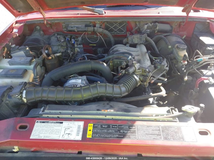 2001 Ford Ranger Edge/Xl/Xlt VIN: 1FTYR14V81TB07463 Lot: 43885426