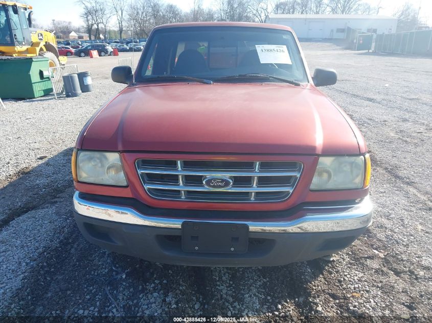 2001 Ford Ranger Edge/Xl/Xlt VIN: 1FTYR14V81TB07463 Lot: 43885426