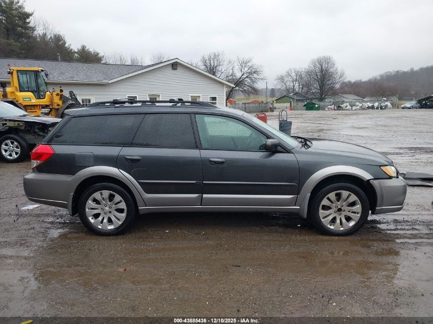 2009 Subaru Outback 2.5I Limited VIN: 04S4BP66C89733808 Lot: 43885436