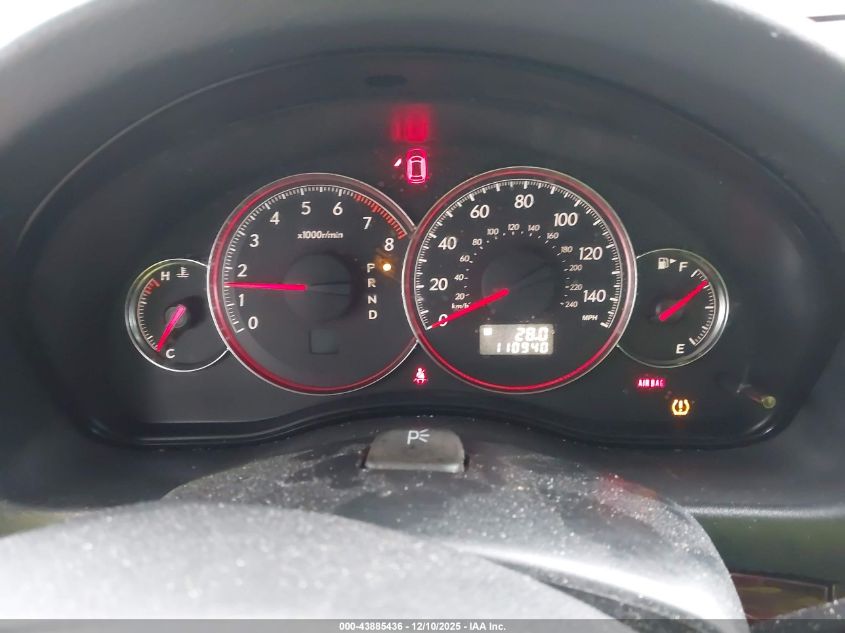 2009 Subaru Outback 2.5I Limited VIN: 04S4BP66C89733808 Lot: 43885436