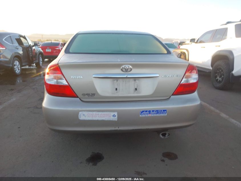 2004 Toyota Camry Xle VIN: 4T1BE30K24U868671 Lot: 43885458