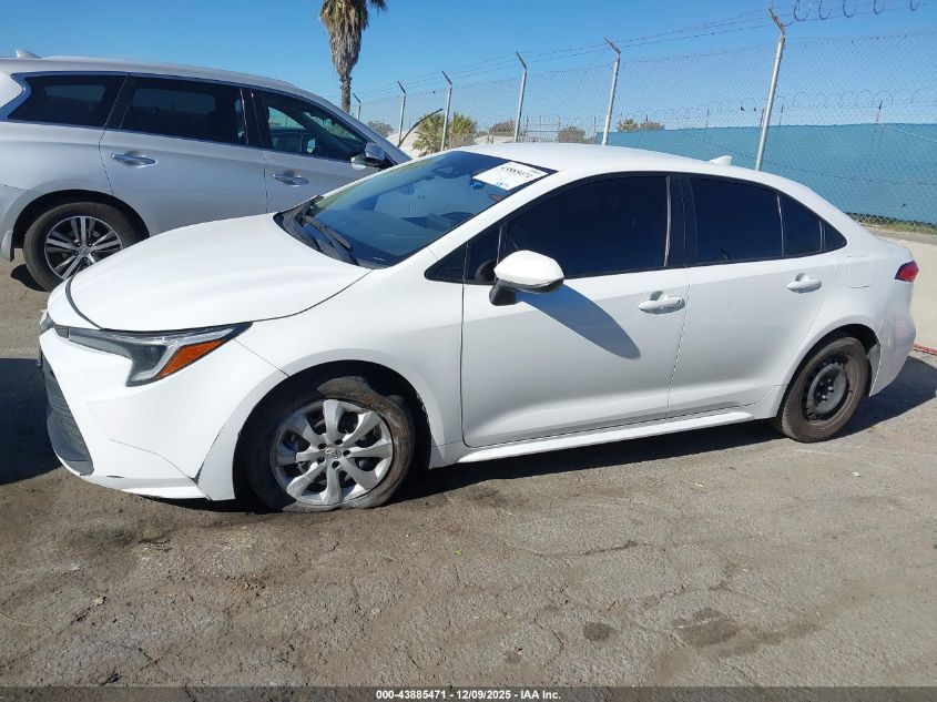 2023 Toyota Corolla Hybrid Le VIN: JTDBCMFE3P3008130 Lot: 43885471