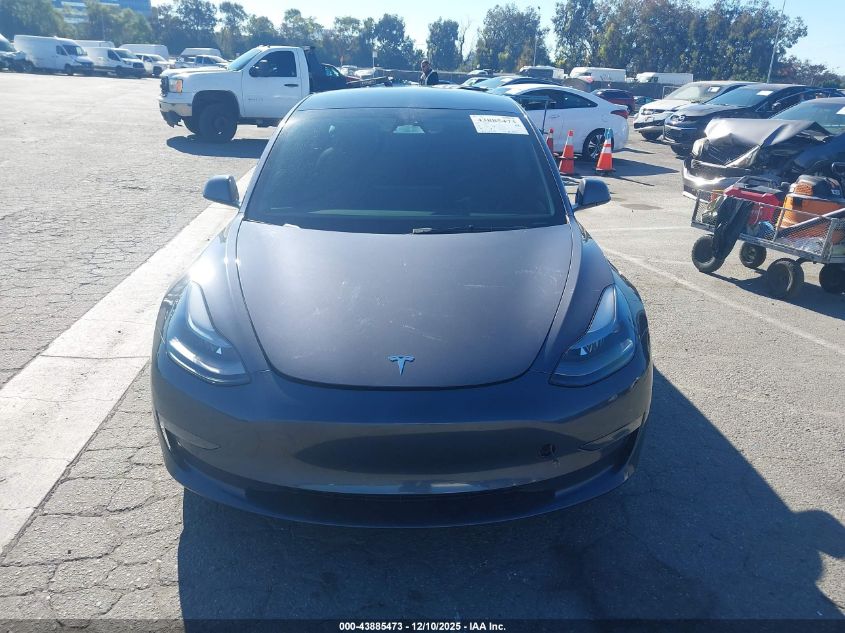 2023 Tesla Model 3 Rear-Wheel Drive VIN: 5YJ3E1EA5PF450387 Lot: 43885473