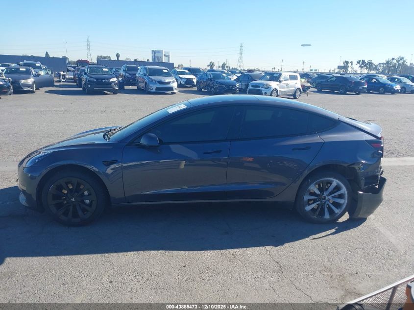 2023 Tesla Model 3 Rear-Wheel Drive VIN: 5YJ3E1EA5PF450387 Lot: 43885473