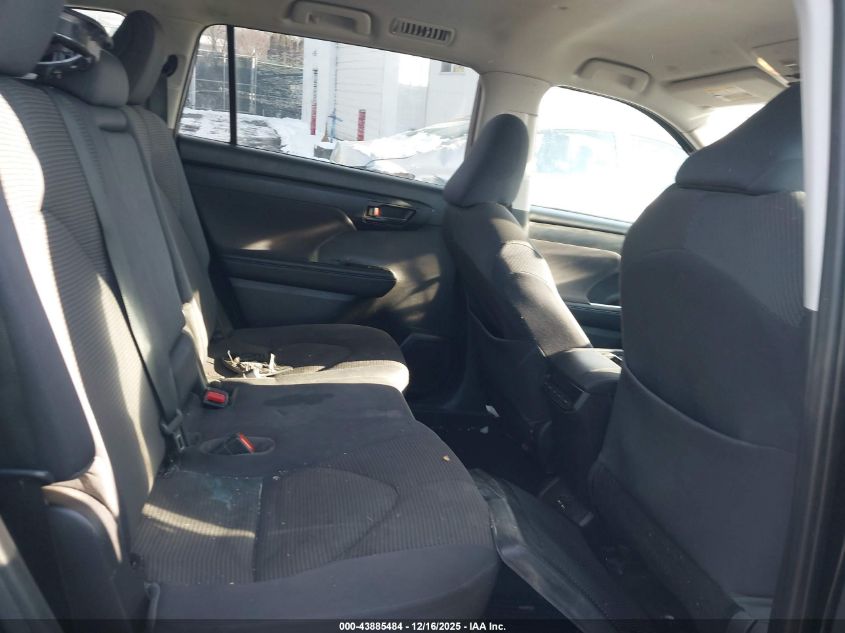 2021 Toyota Highlander L VIN: 5TDCZRBH9MS136012 Lot: 43885484