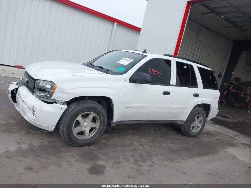 2006 Chevrolet Trailblazer Ls VIN: 1GNDT13S862219806 Lot: 43885490