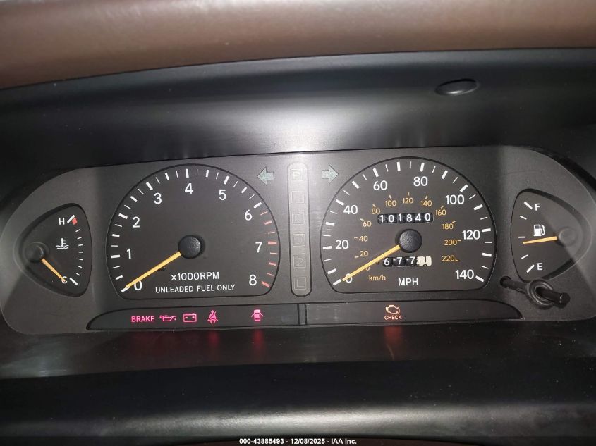 1996 Toyota Avalon Xl/Xls VIN: 4T1BF12B2TU100153 Lot: 43885493