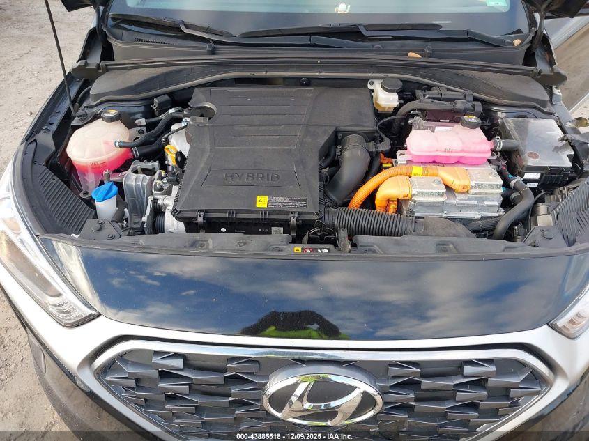 2022 Hyundai Ioniq Hybrid Se VIN: KMHC75LC6NU282507 Lot: 43885518