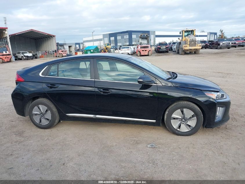2022 Hyundai Ioniq Hybrid Se VIN: KMHC75LC6NU282507 Lot: 43885518