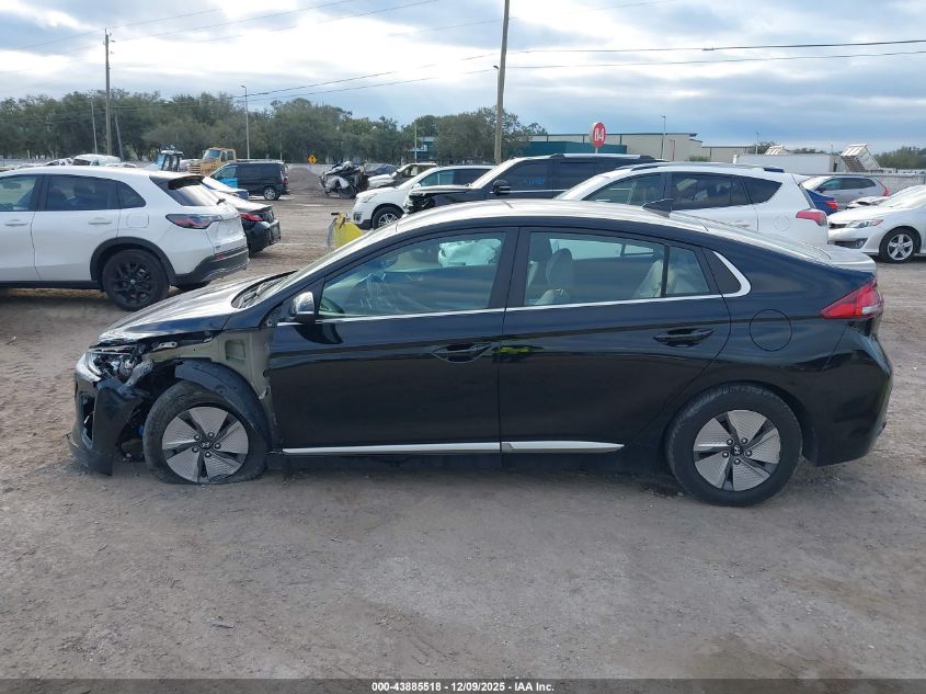 2022 Hyundai Ioniq Hybrid Se VIN: KMHC75LC6NU282507 Lot: 43885518