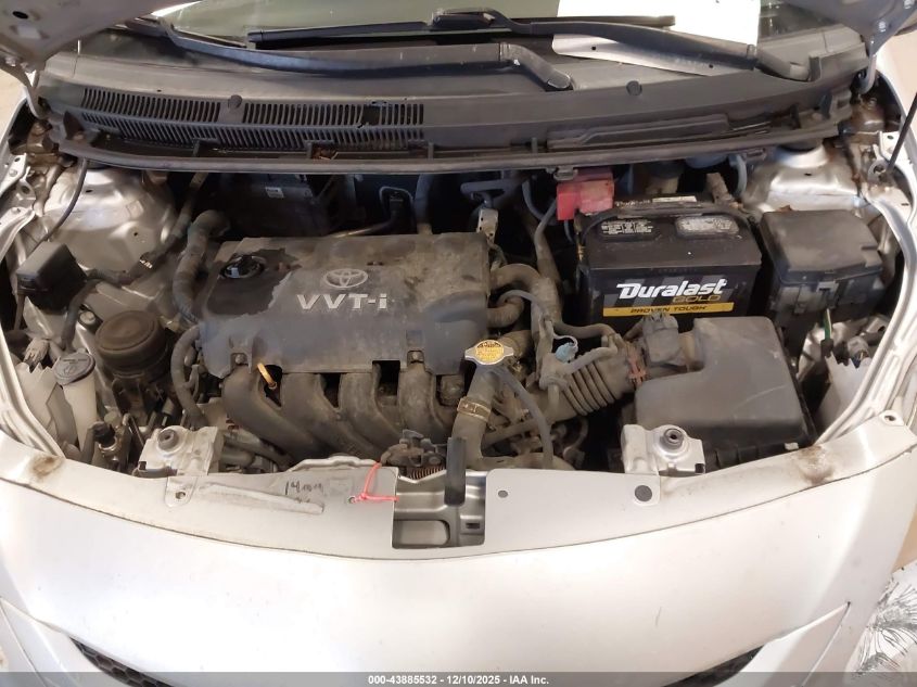 2008 Toyota Yaris VIN: JTDBT923381284466 Lot: 43885532