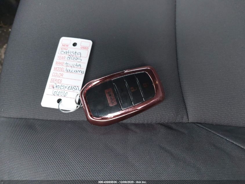 2025 Toyota Tacoma Sr VIN: 3TYKD5HN7ST033124 Lot: 43885536