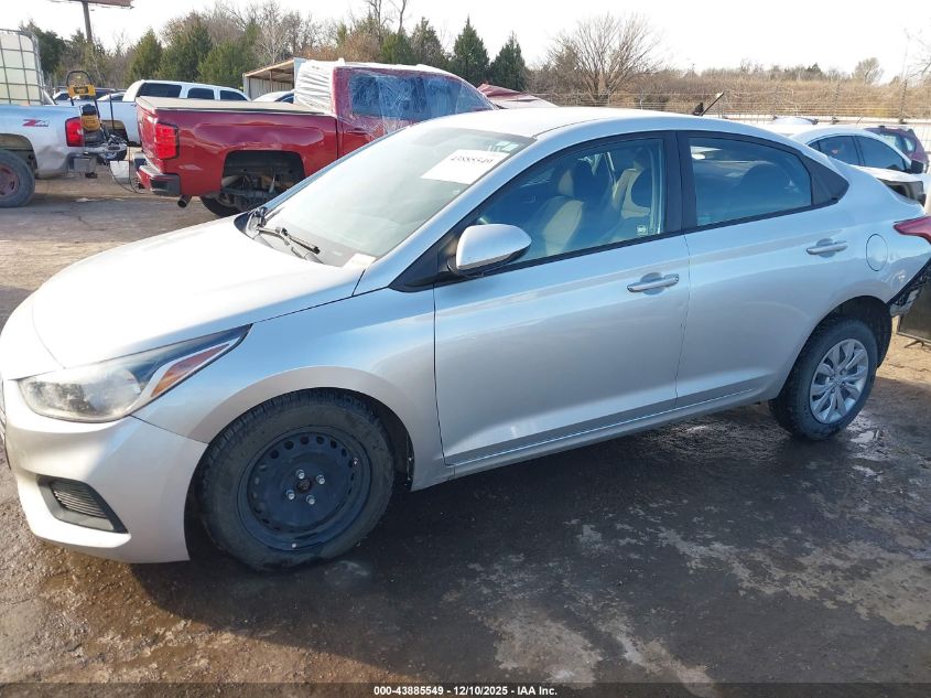 2021 Hyundai Accent Se VIN: 3KPC24A62ME138704 Lot: 43885549
