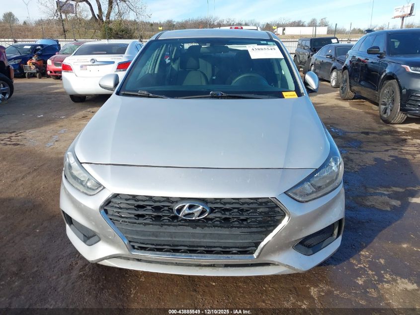 2021 Hyundai Accent Se VIN: 3KPC24A62ME138704 Lot: 43885549