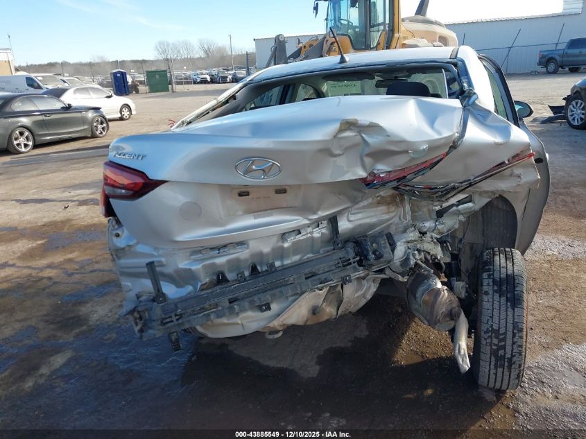 2021 Hyundai Accent Se VIN: 3KPC24A62ME138704 Lot: 43885549