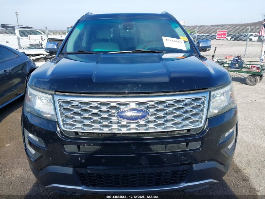 2017 Ford Explorer Platinum VIN: 1FM5K8HT5HGA27173 Lot: 43885553