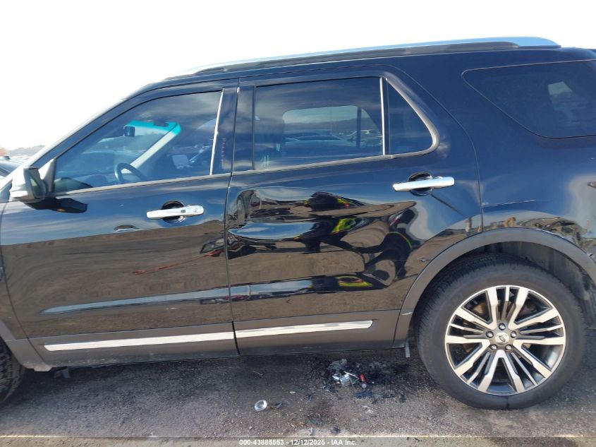 2017 Ford Explorer Platinum VIN: 1FM5K8HT5HGA27173 Lot: 43885553