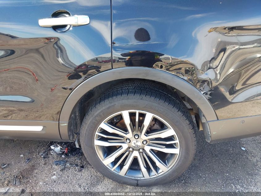 2017 Ford Explorer Platinum VIN: 1FM5K8HT5HGA27173 Lot: 43885553