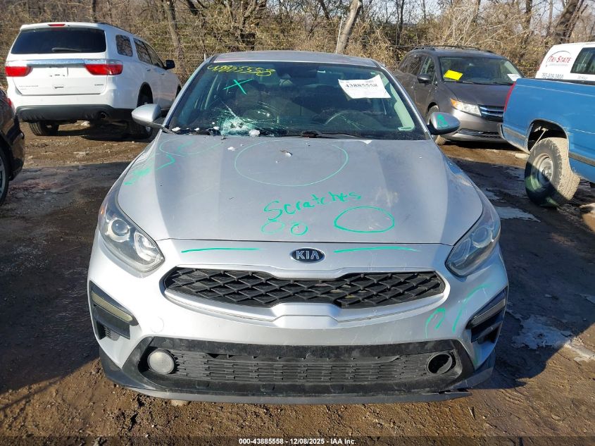 2020 Kia Forte Lxs VIN: 3KPF24AD8LE201265 Lot: 43885558