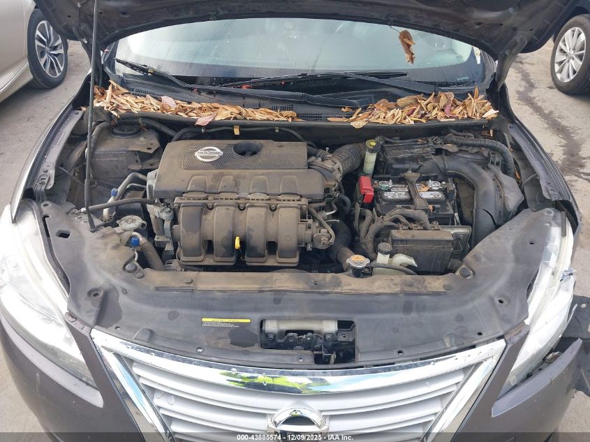 2014 Nissan Sentra Sv VIN: 3N1AB7AP2EY316728 Lot: 43885574