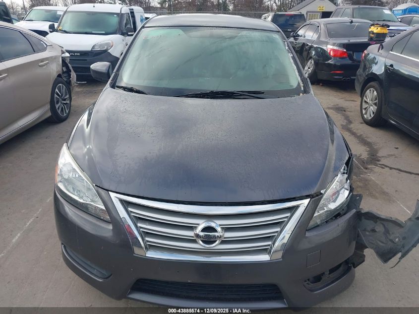 2014 Nissan Sentra Sv VIN: 3N1AB7AP2EY316728 Lot: 43885574