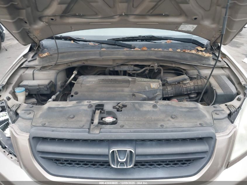 2003 Honda Pilot Ex VIN: 2HKYF18463H565679 Lot: 43885605