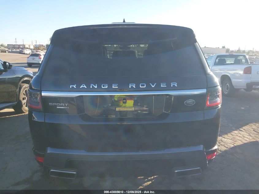 2018 Land Rover Range Rover Sport Hse VIN: SALWR2RV5JA197956 Lot: 43885610