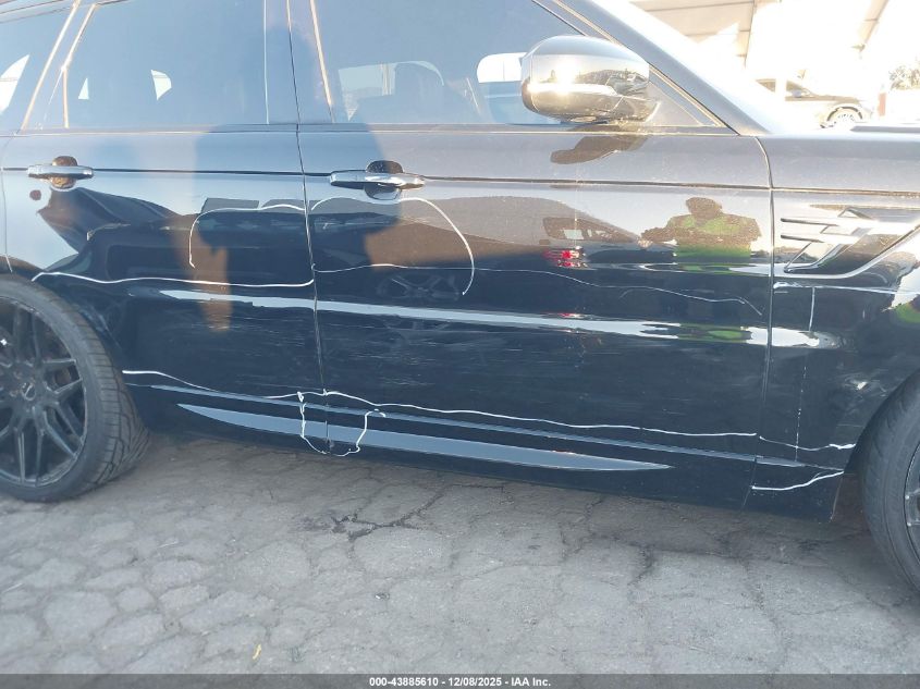 2018 Land Rover Range Rover Sport Hse VIN: SALWR2RV5JA197956 Lot: 43885610