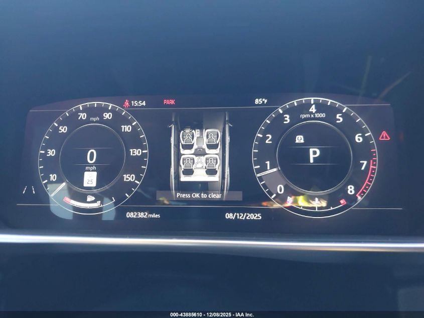 2018 Land Rover Range Rover Sport Hse VIN: SALWR2RV5JA197956 Lot: 43885610