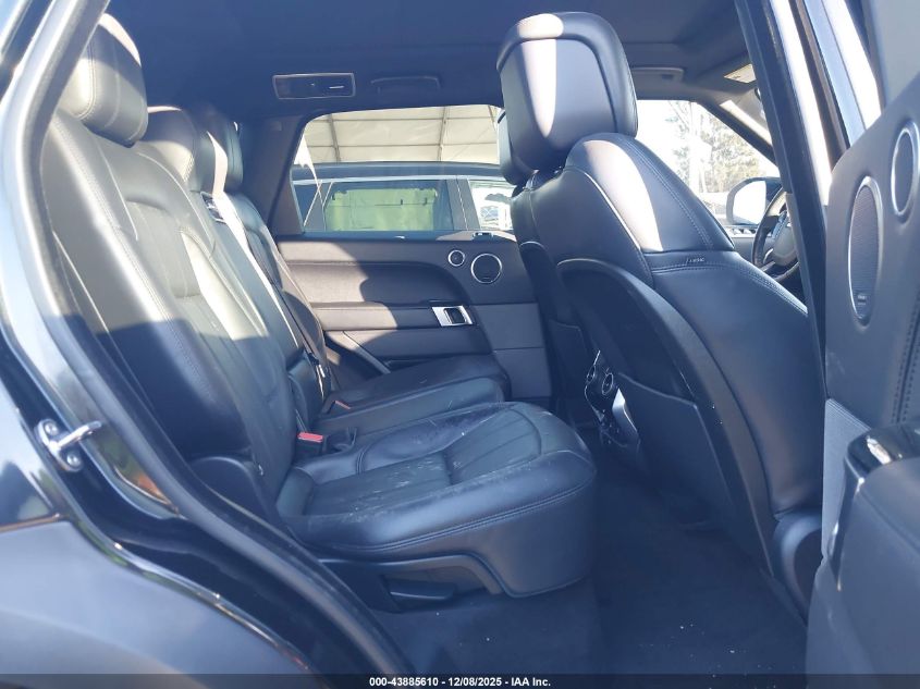 2018 Land Rover Range Rover Sport Hse VIN: SALWR2RV5JA197956 Lot: 43885610