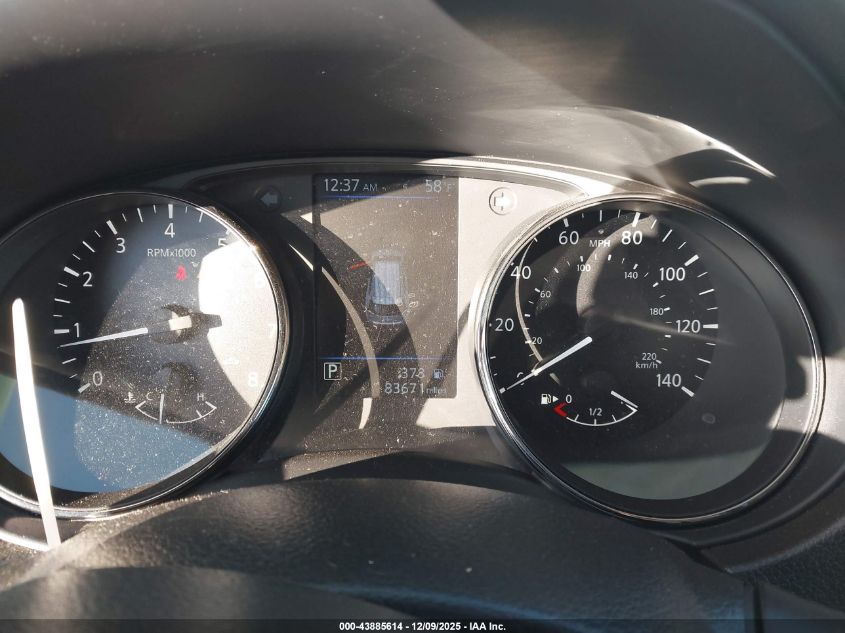 2019 Nissan Rogue Sv VIN: JN8AT2MT9KW255875 Lot: 43885614