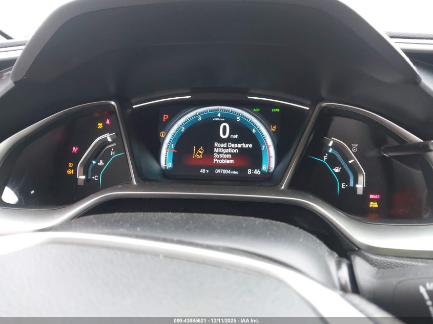 2017 Honda Civic Ex VIN: 2HGFC2F8XHH536411 Lot: 43885621