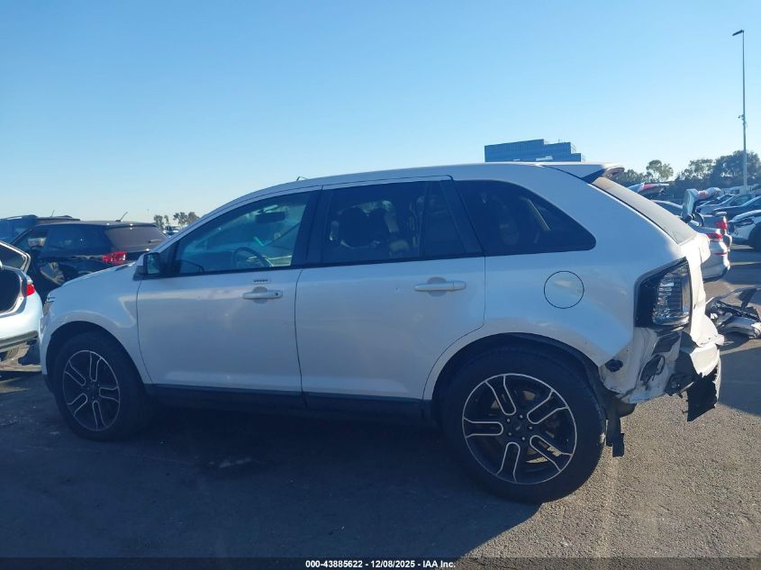 2013 Ford Edge Sel VIN: 2FMDK3JC8DBB64103 Lot: 43885622