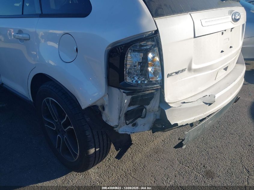 2013 Ford Edge Sel VIN: 2FMDK3JC8DBB64103 Lot: 43885622