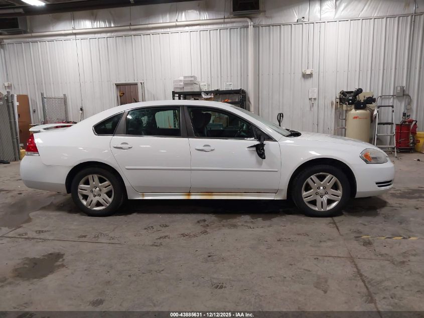 2012 Chevrolet Impala Lt VIN: 2G1WG5E35C1189638 Lot: 43885631