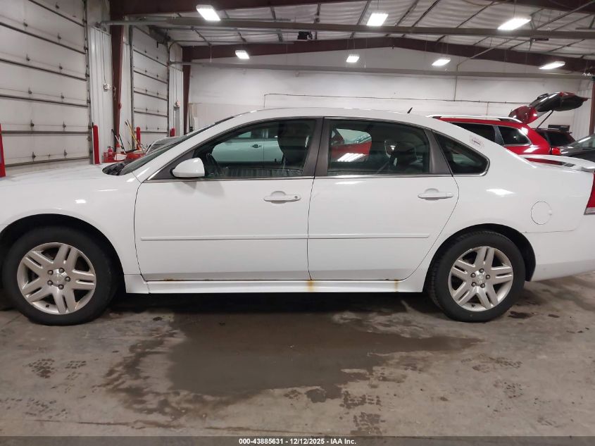 2012 Chevrolet Impala Lt VIN: 2G1WG5E35C1189638 Lot: 43885631