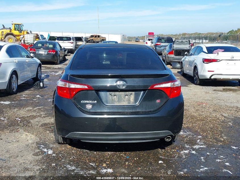 2016 Toyota Corolla S Plus VIN: 5YFBURHE0GP396075 Lot: 43885637