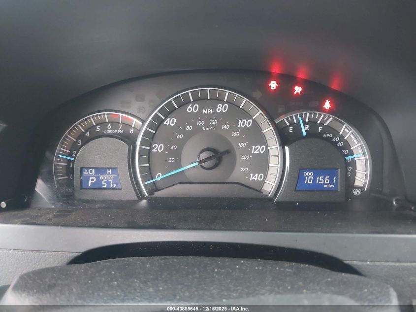 2013 Toyota Camry Se VIN: 4T1BF1FK6DU261617 Lot: 43885645