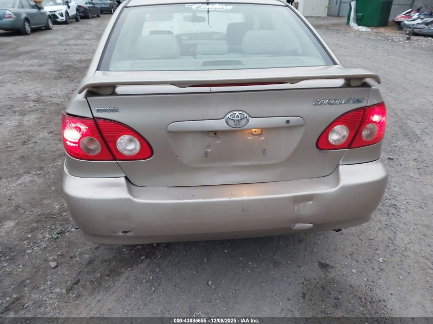 2005 Toyota Corolla Le VIN: 2T1BR32E65C392066 Lot: 43885655