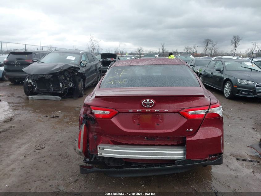 2018 Toyota Camry Le VIN: 4T1B11HK1JU571875 Lot: 43885657