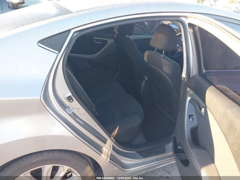 2015 Hyundai Elantra Se VIN: KMHDH4AE0FU298249 Lot: 43885662