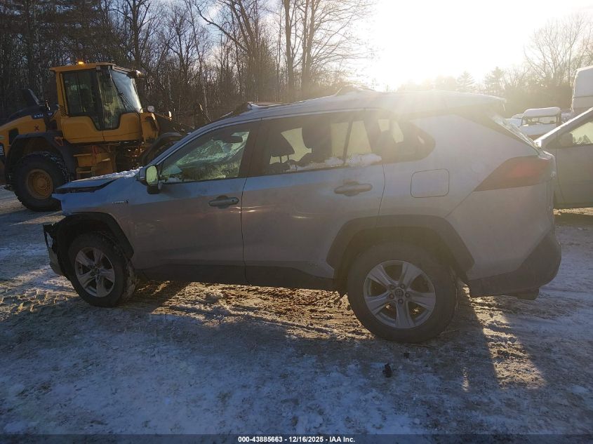 2020 Toyota Rav4 Hybrid Xle VIN: 2T3RWRFV1LW047549 Lot: 43885663
