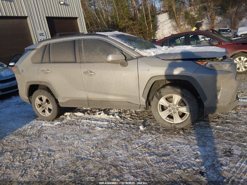 2020 Toyota Rav4 Hybrid Xle VIN: 2T3RWRFV1LW047549 Lot: 43885663