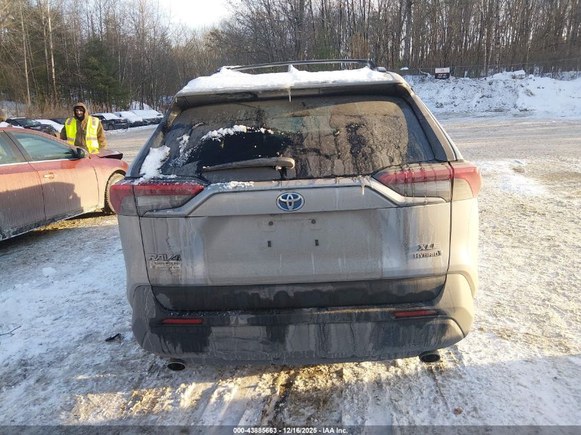 2020 Toyota Rav4 Hybrid Xle VIN: 2T3RWRFV1LW047549 Lot: 43885663