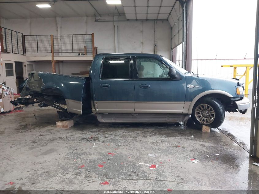 2002 Ford F-150 Lariat/Xlt VIN: 1FTRW07L12KB42273 Lot: 43885666