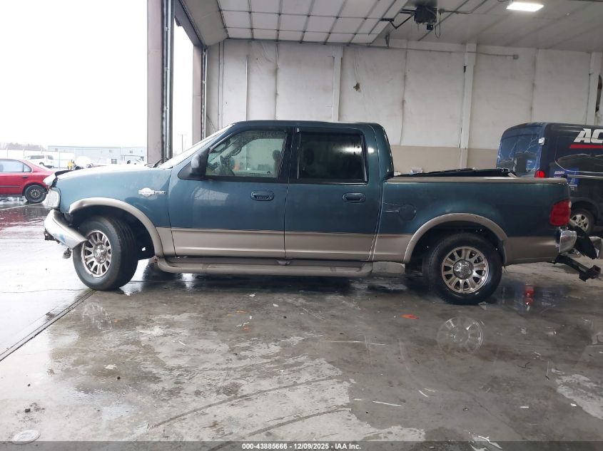 2002 Ford F-150 Lariat/Xlt VIN: 1FTRW07L12KB42273 Lot: 43885666