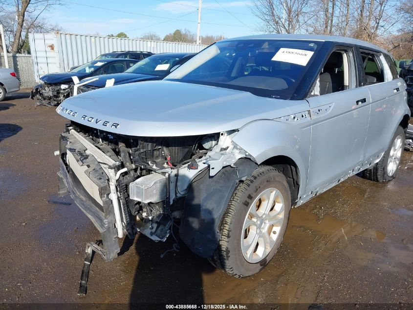 2020 Land Rover Range Rover Evoque S VIN: SALZJ2FX1LH107545 Lot: 43885668