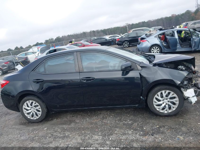 2018 Toyota Corolla Le VIN: 2T1BURHE1JC048700 Lot: 43885670