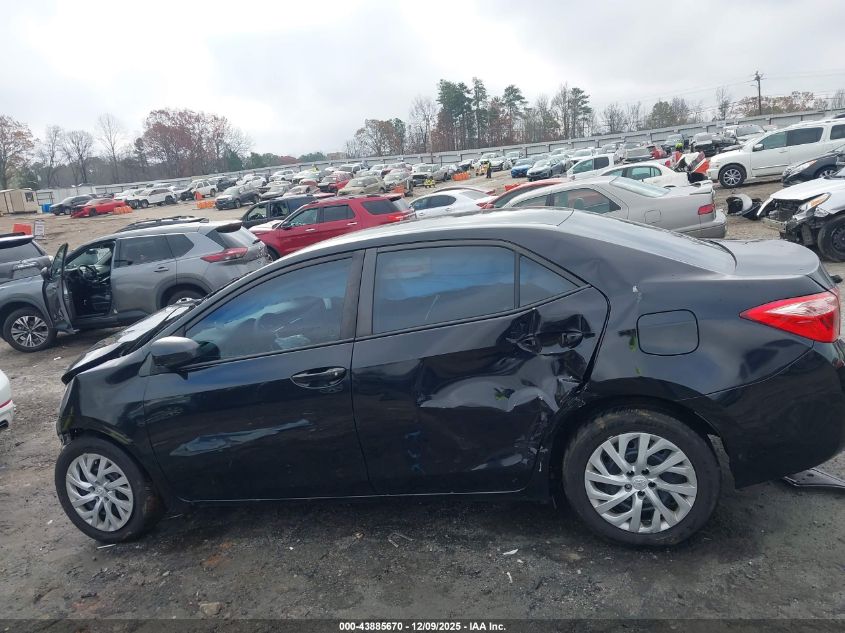 2018 Toyota Corolla Le VIN: 2T1BURHE1JC048700 Lot: 43885670