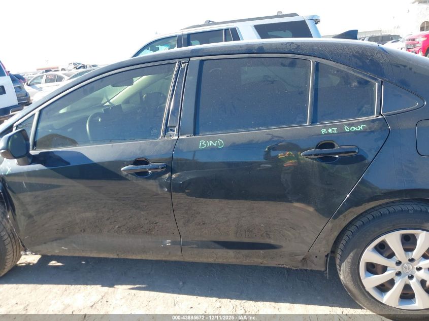 2021 Toyota Corolla Le VIN: JTDEPMAEXMJ154959 Lot: 43885672